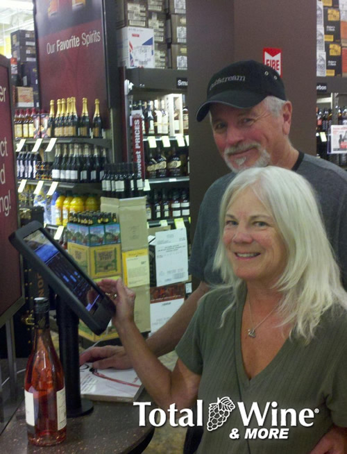 Total wine app - first users